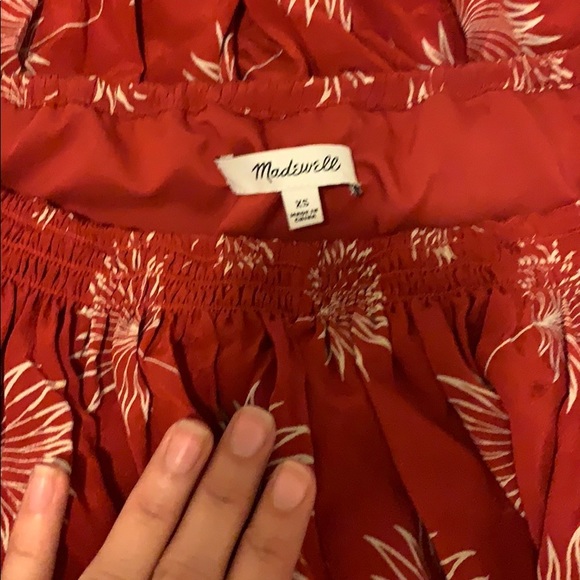 Madewell: Silk Off-the-Shoulder Dress - Picture 3 of 3